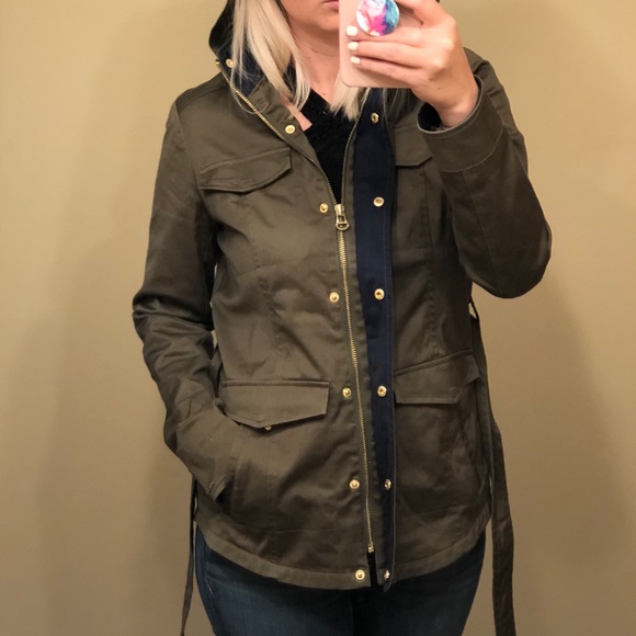 Tommy Hilfiger Military Green Jacket - Picture 2 of 4